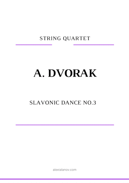 Slavonic Dance No.3 image number null