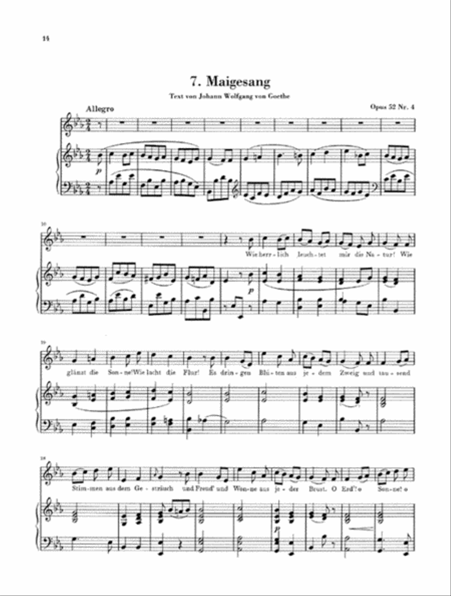 Complete Songs for Voice and Piano – Volume I Voice Solo scores gallery preview page 3