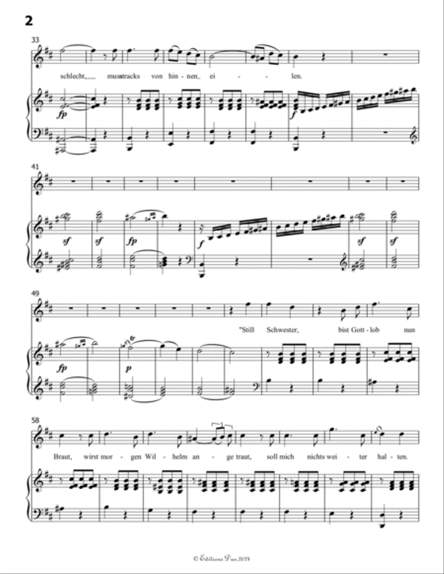 Der Liedler, by Schubert, Op.38(D.209), in b minor Voice scores gallery preview page 4