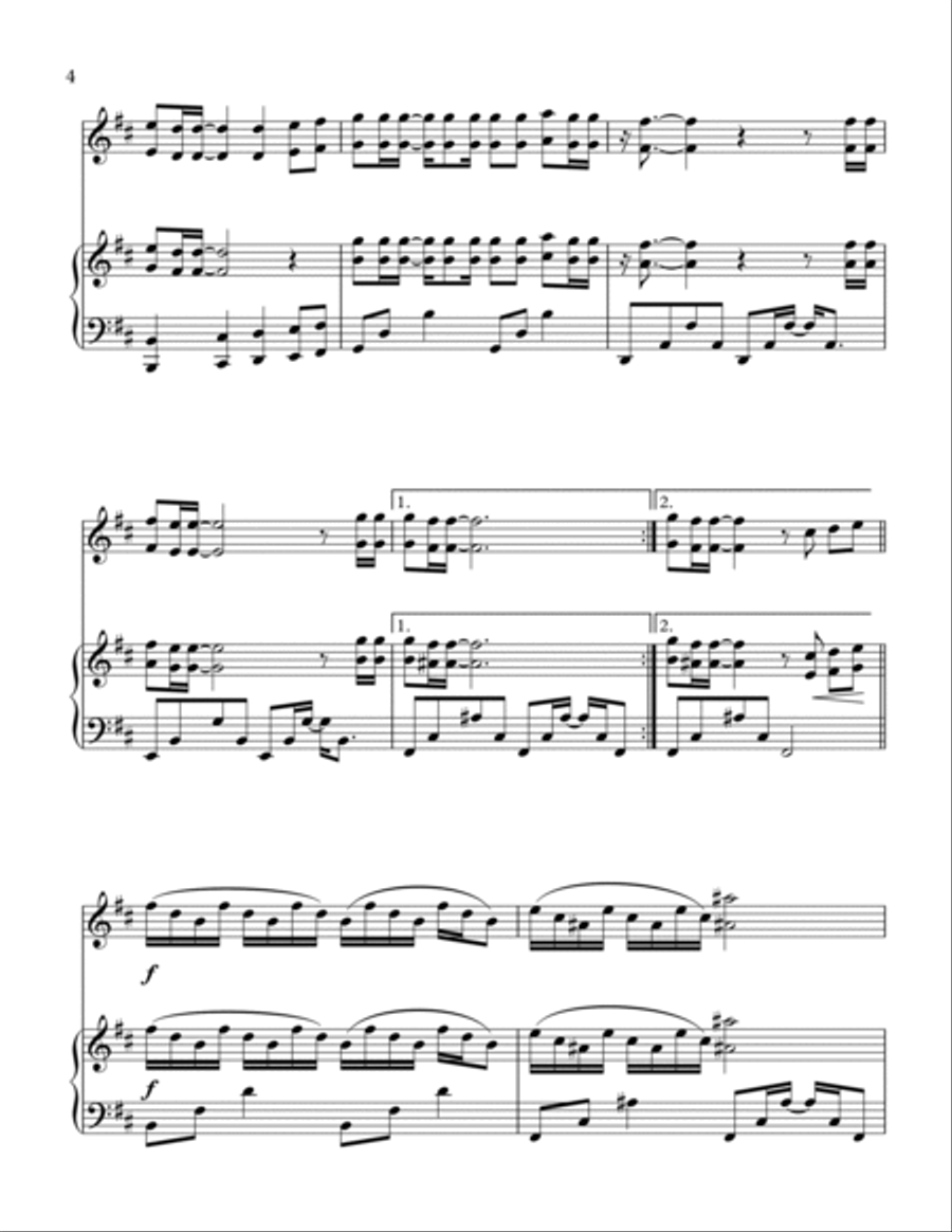 Hotel California Violin Solo scores gallery preview page 5