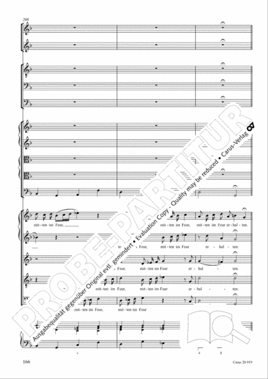 Opera varia I. Works with 1-7 parts (Complete edition, vol. 19) [Werke mit 1-7 obligaten Stimmen] Score scores gallery preview page 223