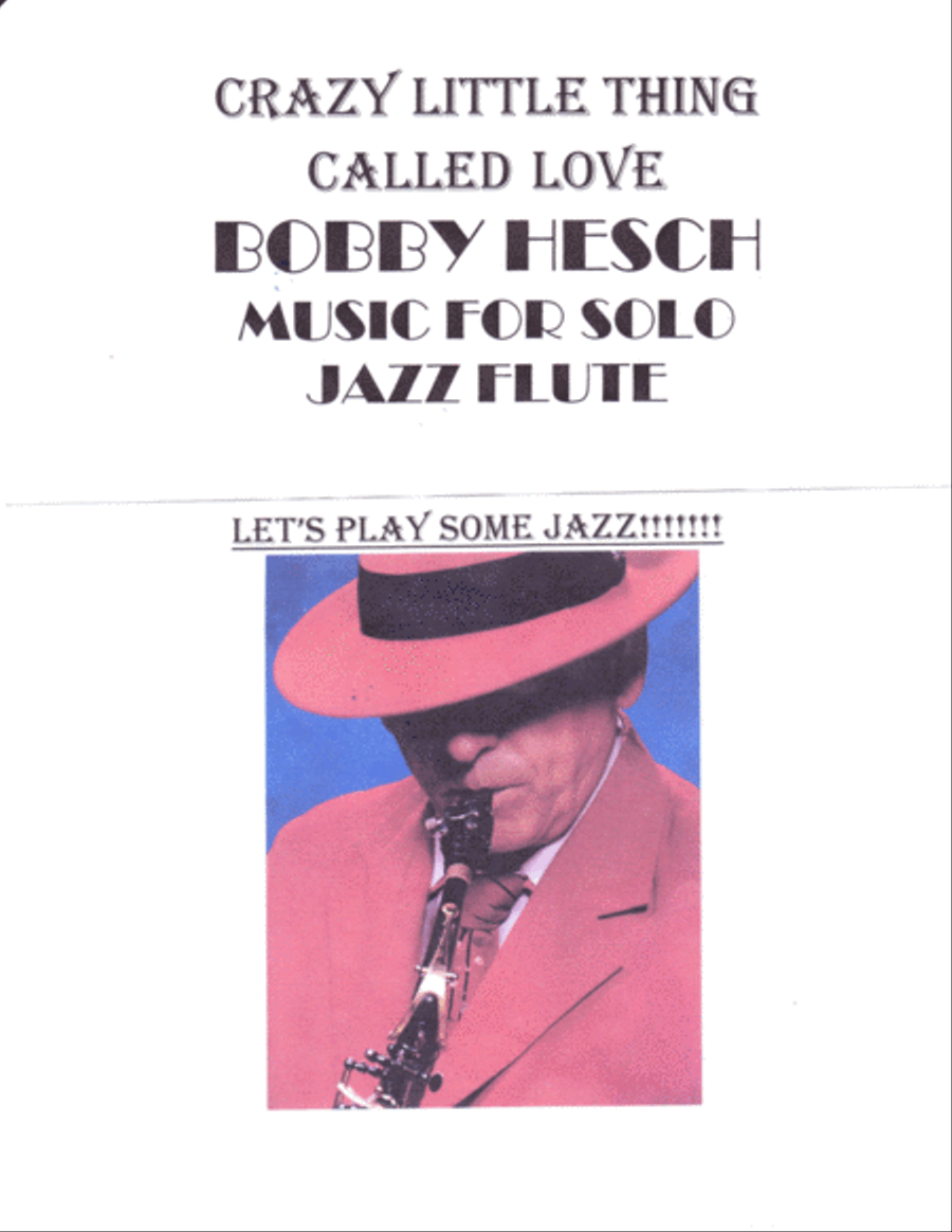 Crazy Little Thing Called Love Flute Solo scores gallery preview page 1