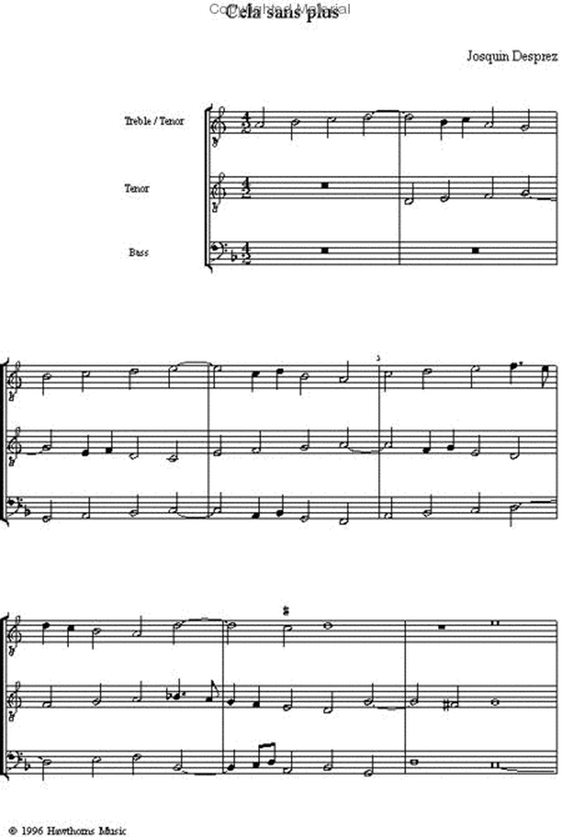 Two Trios (Lewin edition) - Score and parts image number null