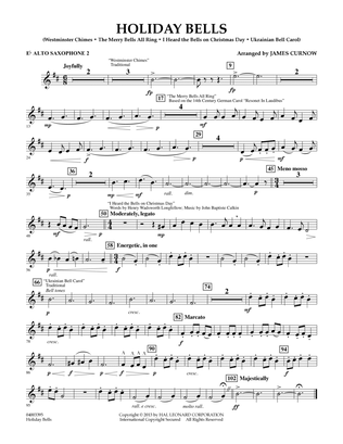 Holiday Bells - Eb Alto Saxophone 2