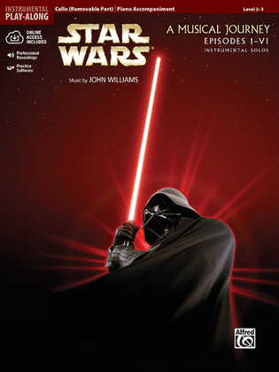 Book cover for Star Wars I-VI Instrumental Solos - Cello