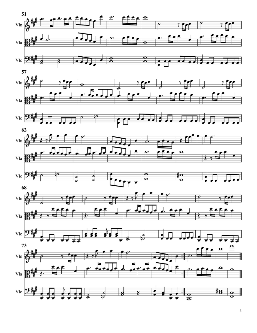 Final Countdown String Trio scores gallery preview page 3