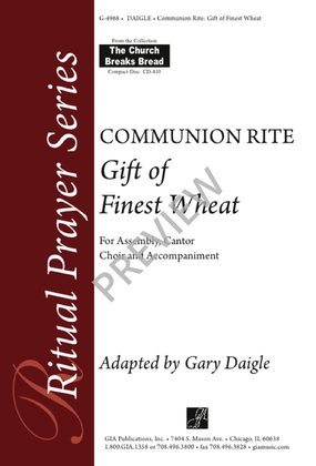 Book cover for Gift of Finest Wheat