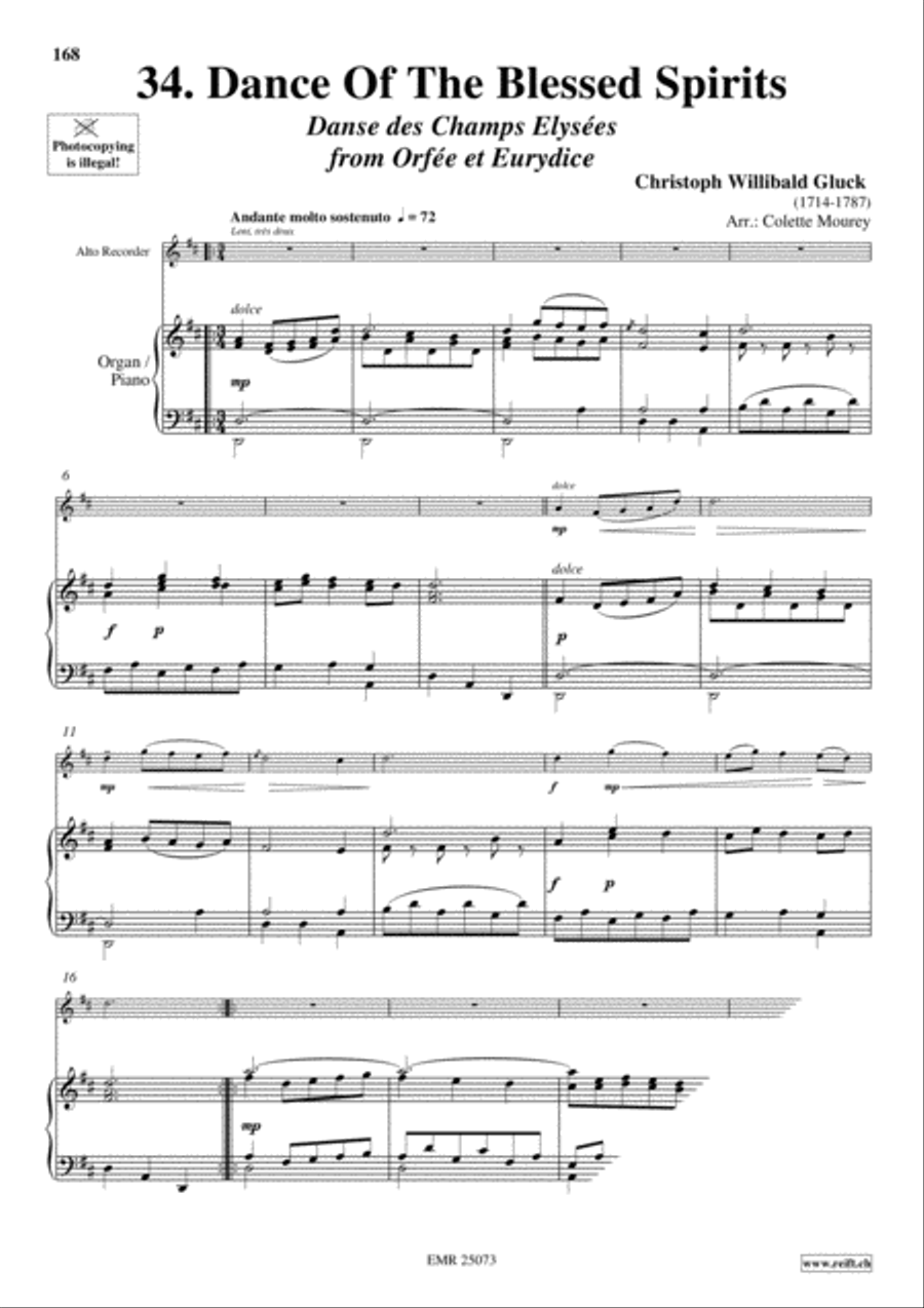 40 Greatest Classic Hits Vol. 4 Alto Recorder scores gallery preview page 6