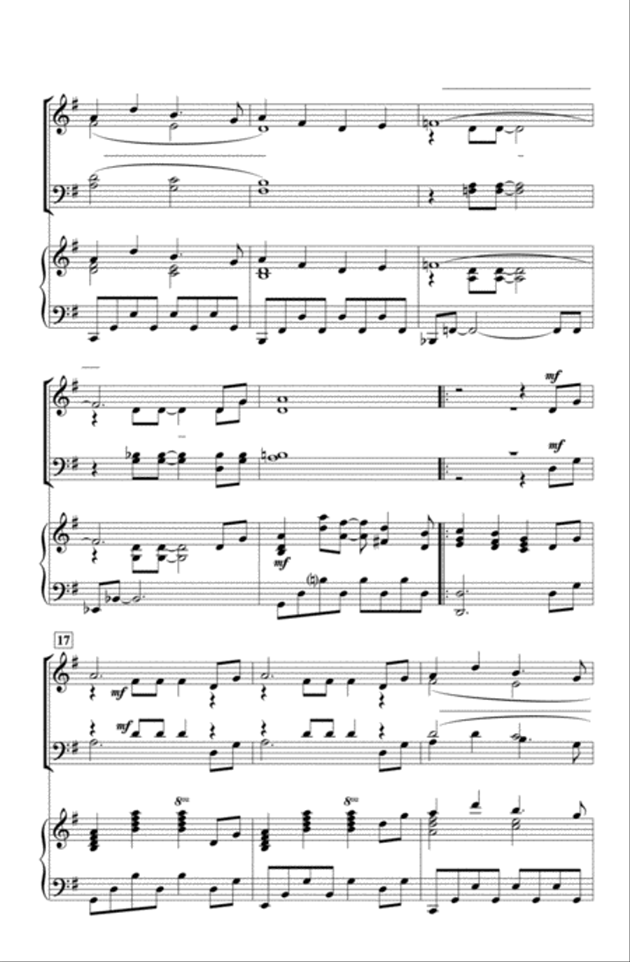 Starting Here, Starting Now 4-Part scores gallery preview page 3