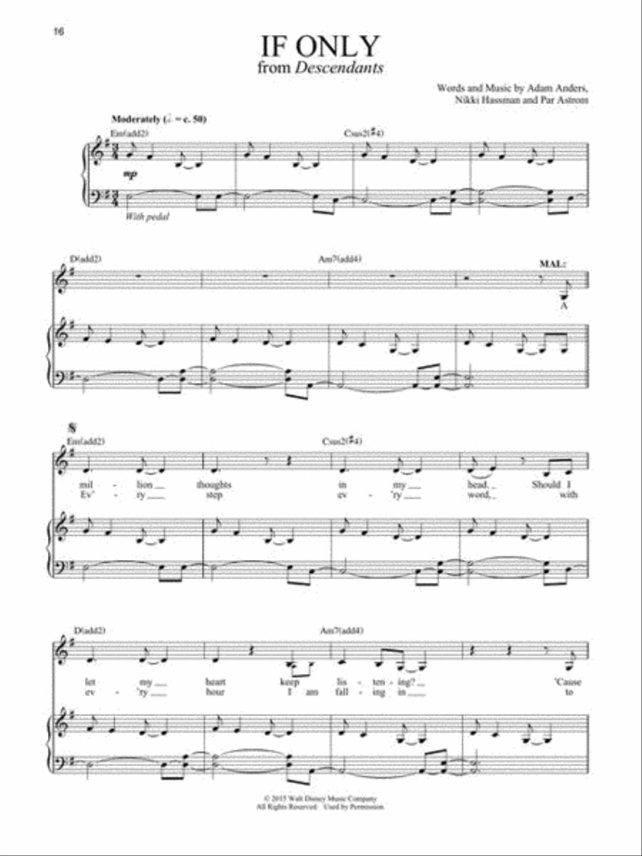 Disney Songs of the 2010s: Soprano or Belter Voice scores gallery preview page 6