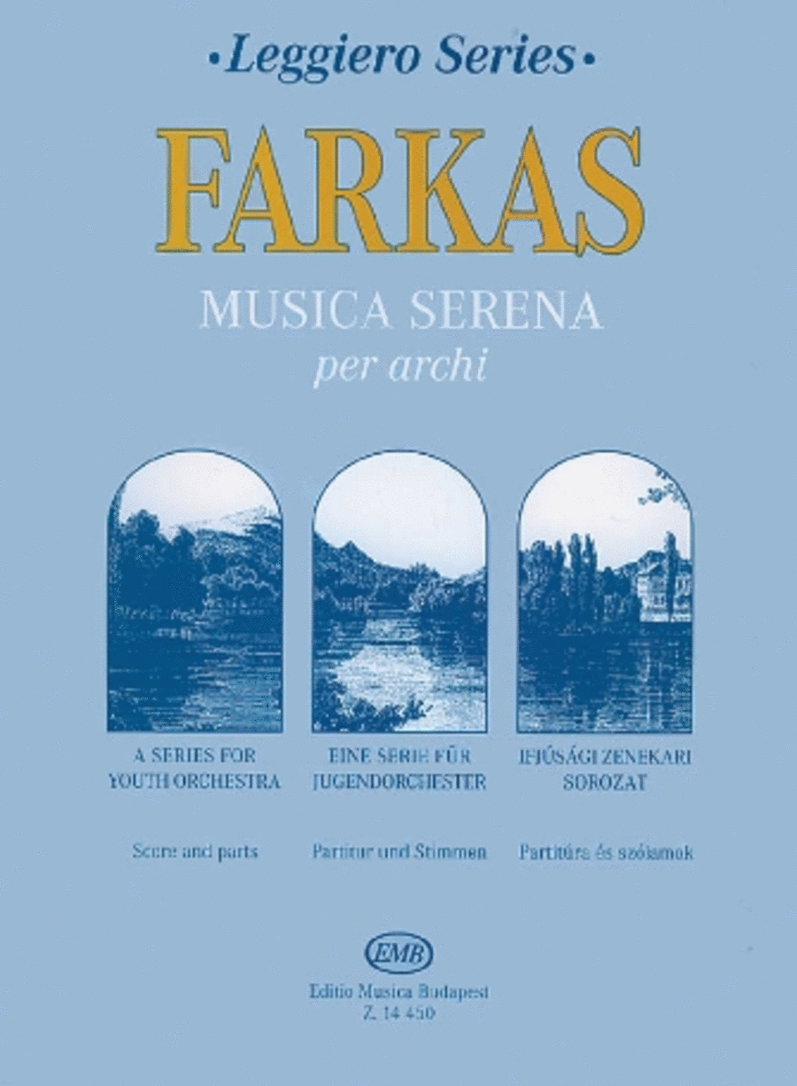 Musica Serena Score And Partsstring Orchestra