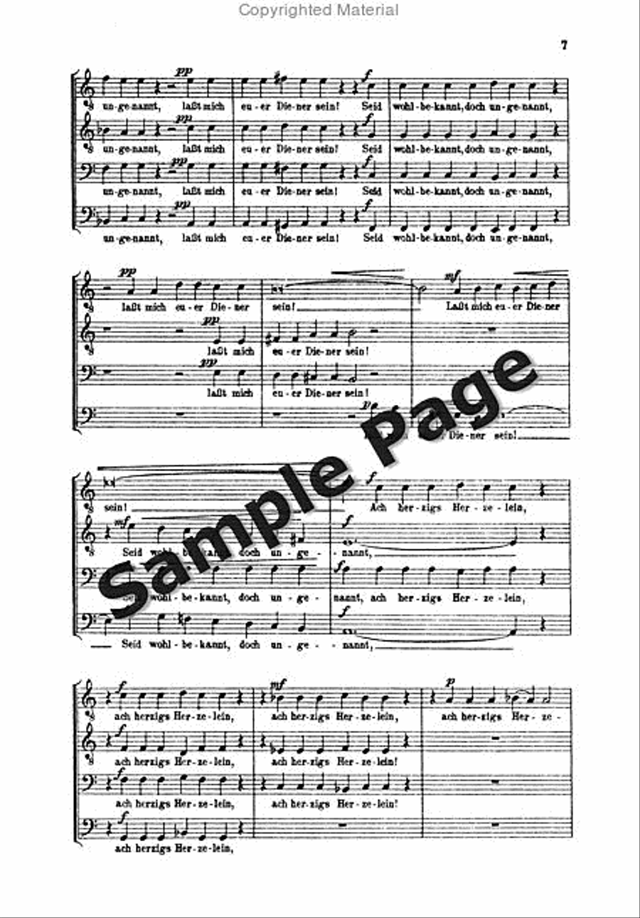 Hindemith Variationen Tanzlied TTBB scores gallery preview page 8