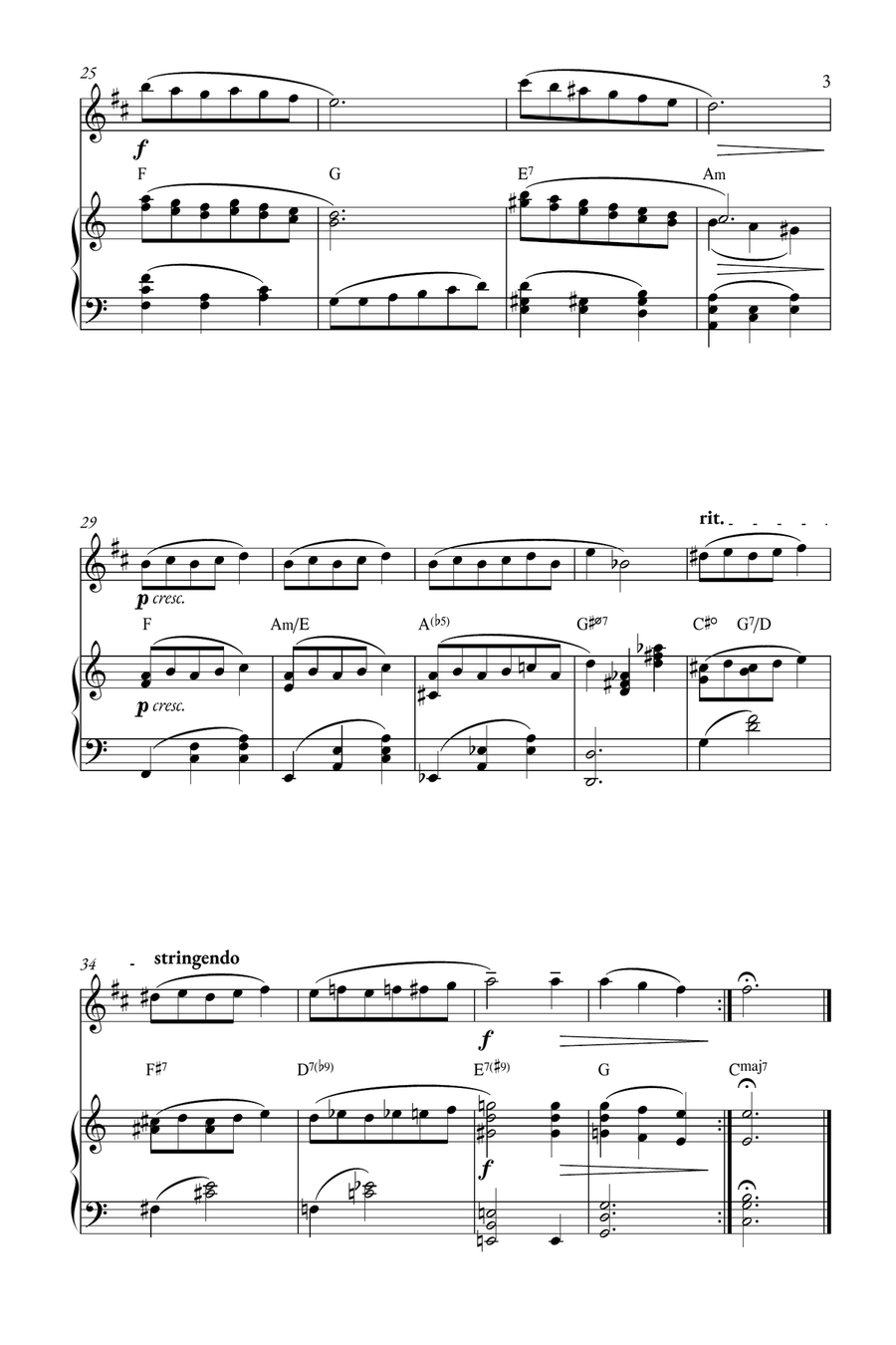 Mia & Sebastian's Theme Mia & Sebastian's Theme B-Flat Clarinet scores gallery preview page 3