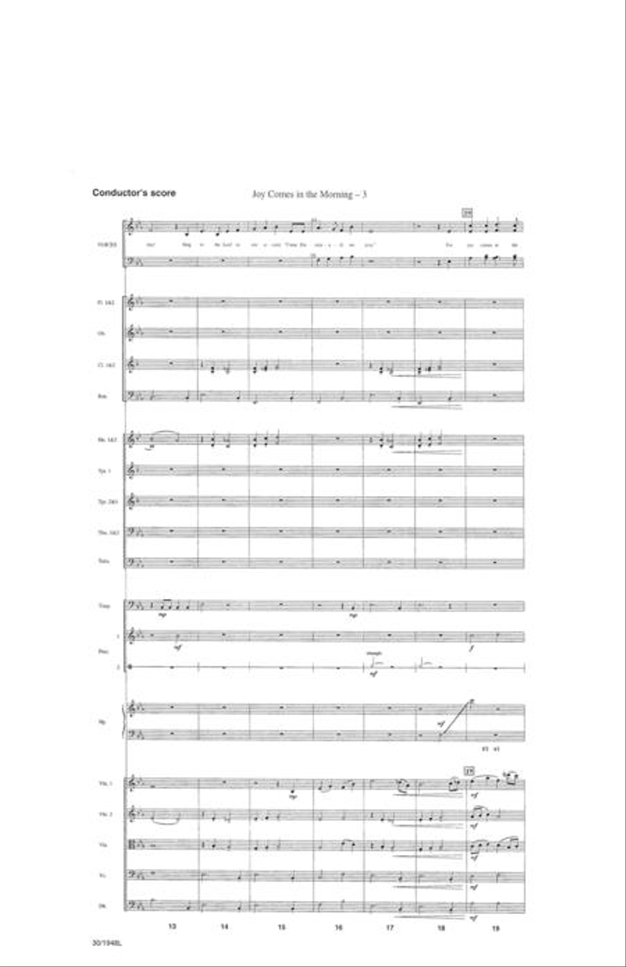 How Great Our Joy! - Orchestration Choir scores gallery preview page 4