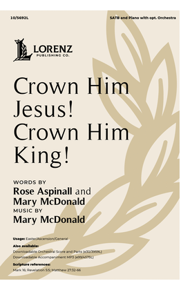 Book cover for Crown Him Jesus! Crown Him King!