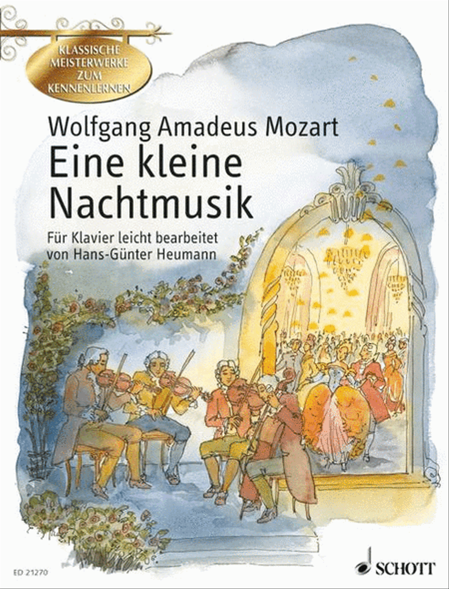 Eine kleine Nachtmusik, KV 525 Piano scores gallery preview page 1