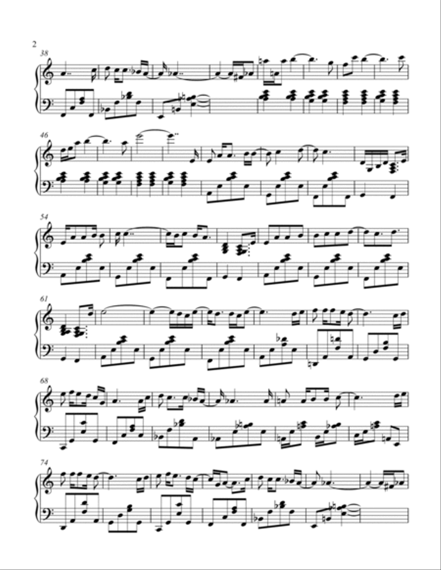 Hello Piano Solo scores gallery preview page 2