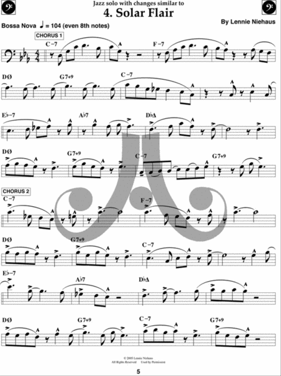 Vol. 54 Maiden Voyage Trombone Solos image number null