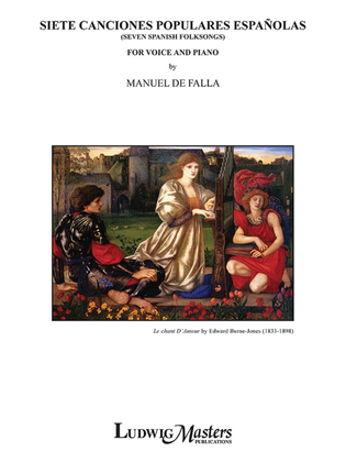 Book cover for Seven Spanish Folksongs (Siete Canciones Populares Espanolas)