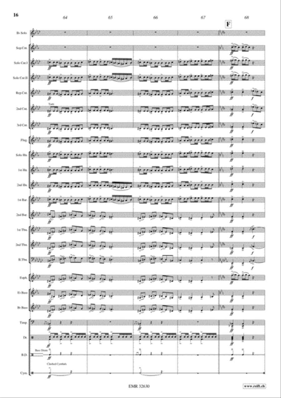 Bulgarian Festival Brass Band scores gallery preview page 17
