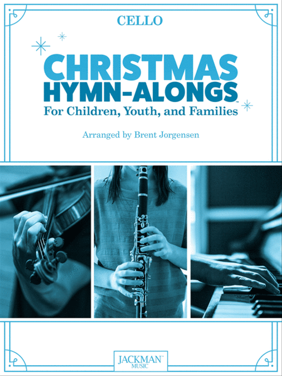 Christmas HYMN-ALONGS - CELLO Piano scores gallery preview page 1