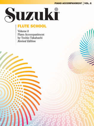Book cover for Suzuki Flute School, Volume 8