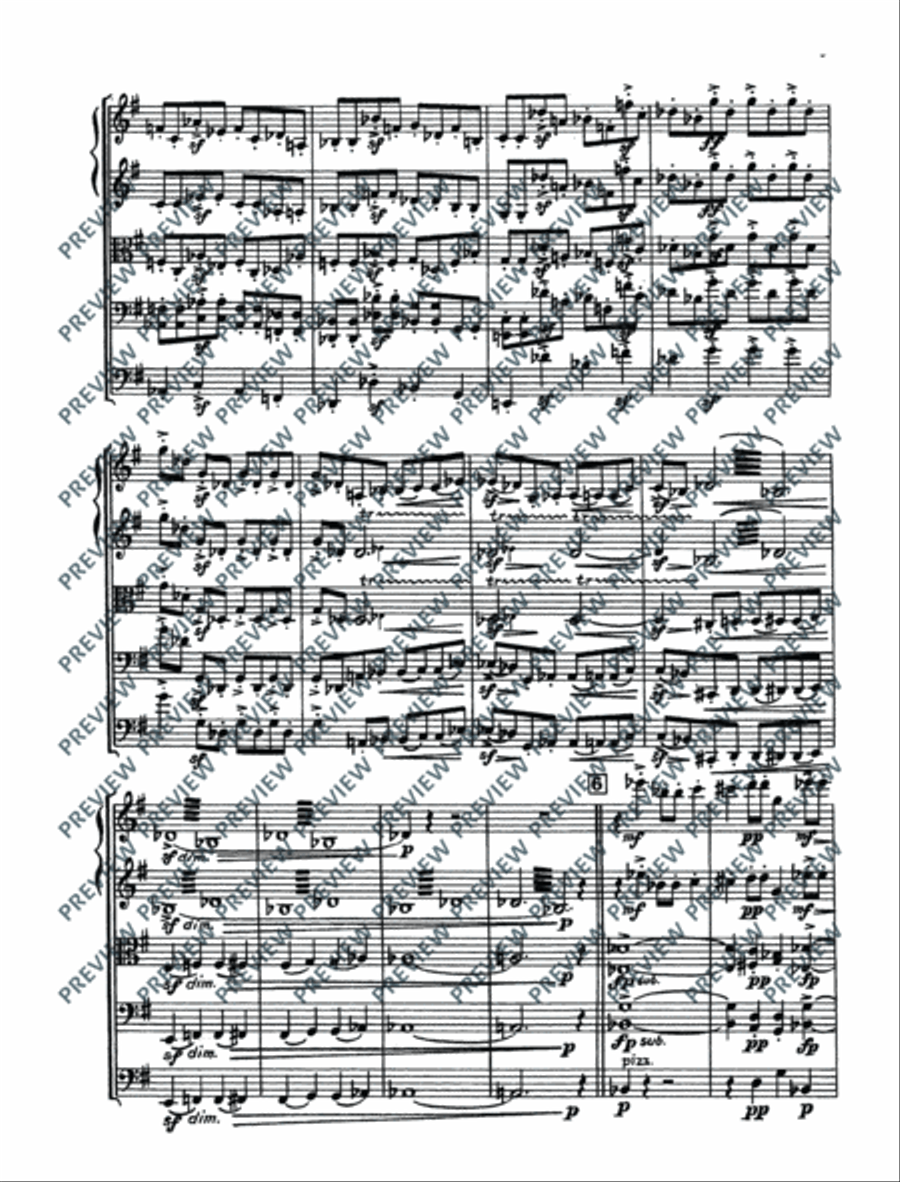 Quartet in D Quartet in D String Quartet scores gallery preview page 11