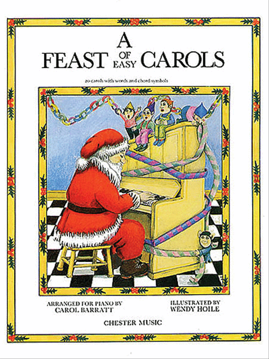 A Feast Of Easy Carols Piano, Vocal, Guitar scores gallery preview page 1