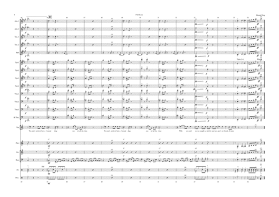 Hound Dog Saxophone scores gallery preview page 4