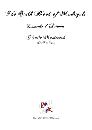 Monteverdi - The Sixth Book of Madrigals - Lamento d'Arianna