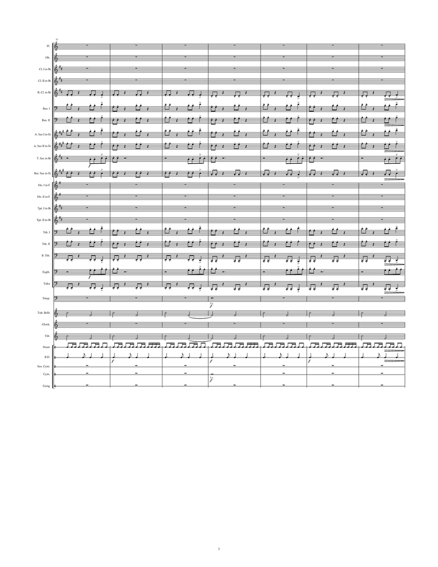 The Dragon Slayer Concert Band scores gallery preview page 2