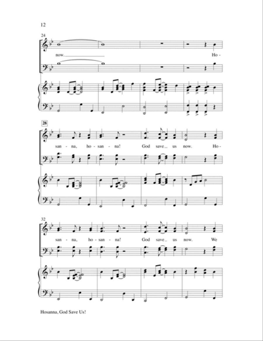 God So Loved Choir scores gallery preview page 18