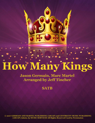Book cover for How Many Kings