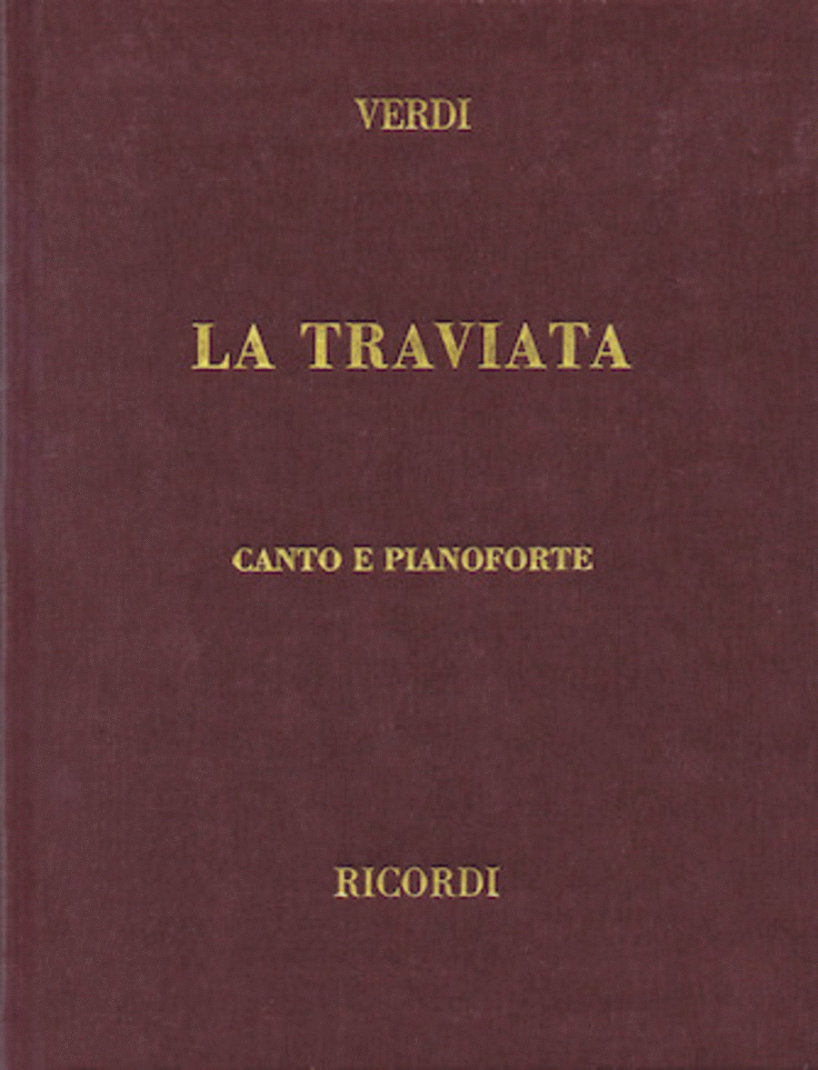 La Traviata Voice scores gallery preview page 1