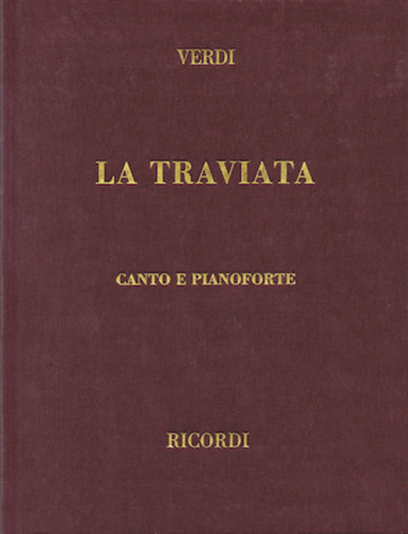 La Traviata by Giuseppe Verdi Voice - Sheet Music