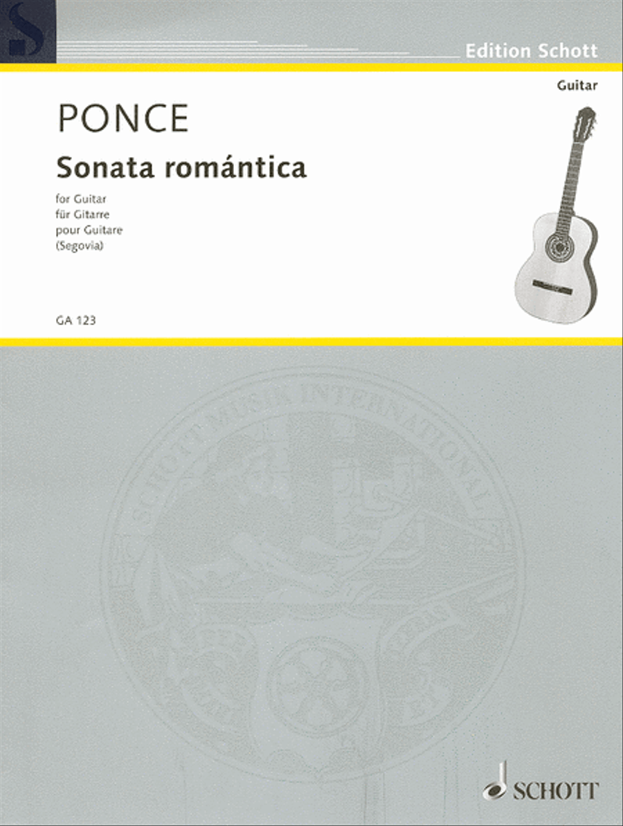 Sonata Romantica: Homage to Schubert Acoustic Guitar scores gallery preview page 1