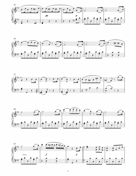 Sonata Op 49 No 2, 2nd Movt.