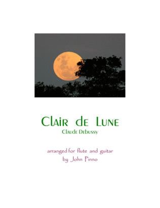 Clair de Lune (flute and classical guitar)