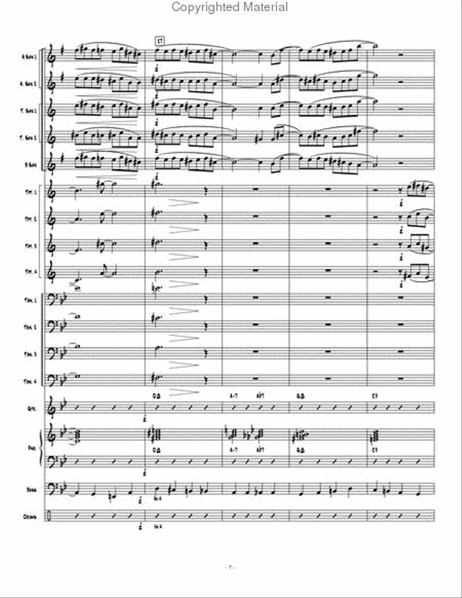 Rubaswing Jazz Ensemble scores gallery preview page 8