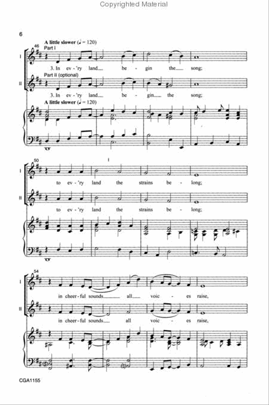 From All That Dwell Below the Skies 2-Part scores gallery preview page 3