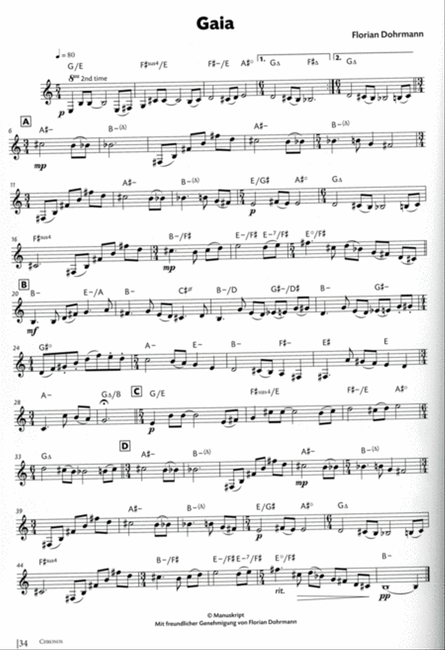 Chronos Small Ensemble scores gallery preview page 4