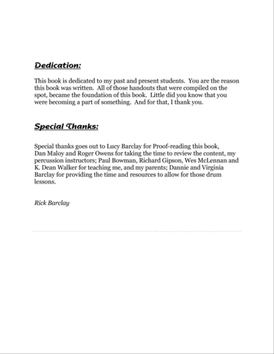 Beginning Snare Drum and Drum Set Methods Small Ensemble scores gallery preview page 5