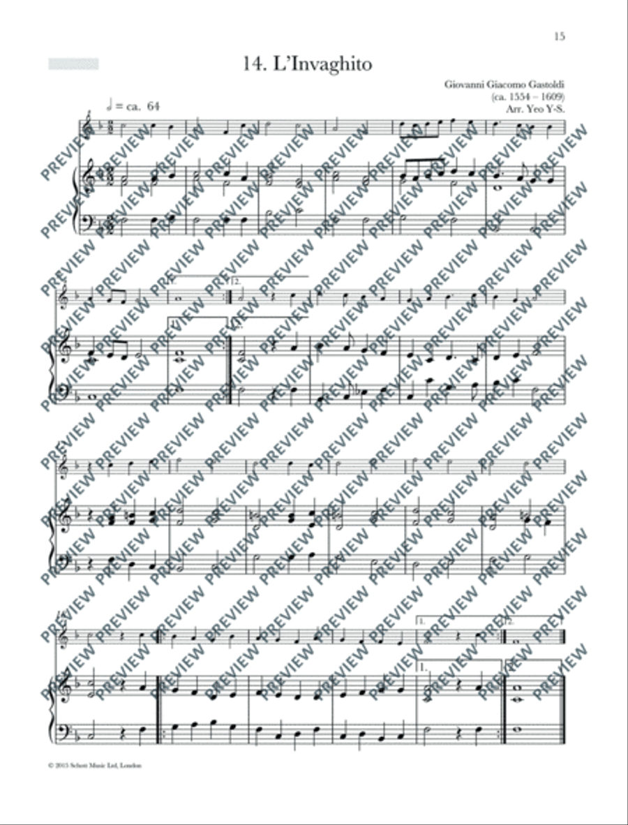 Renaissance Recorder Anthology 1 Soprano Recorder scores gallery preview page 16