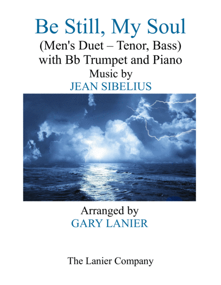 BE STILL, MY SOUL (Men's Duet - Tenor Voice, Bass Voice, with Bb Trumpet and Piano) image number null