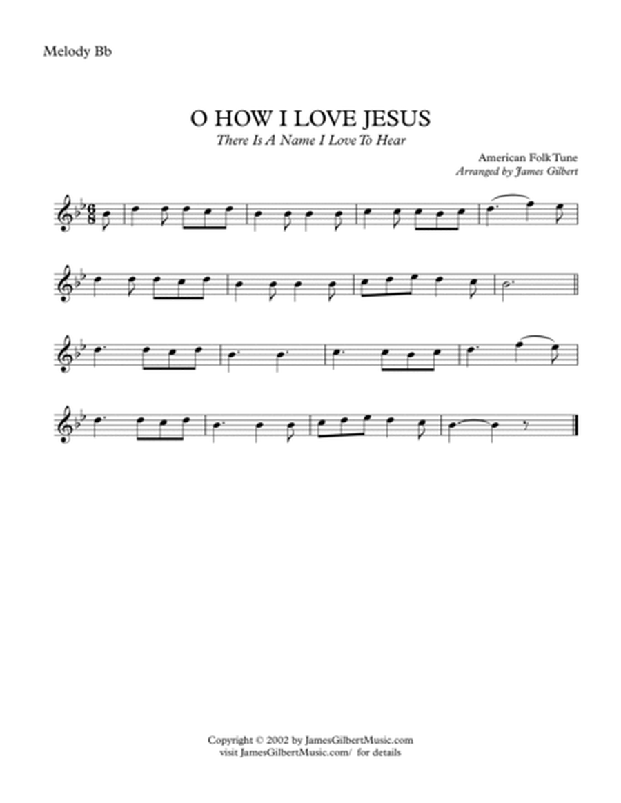 O HOW I LOVE JESUS image number null