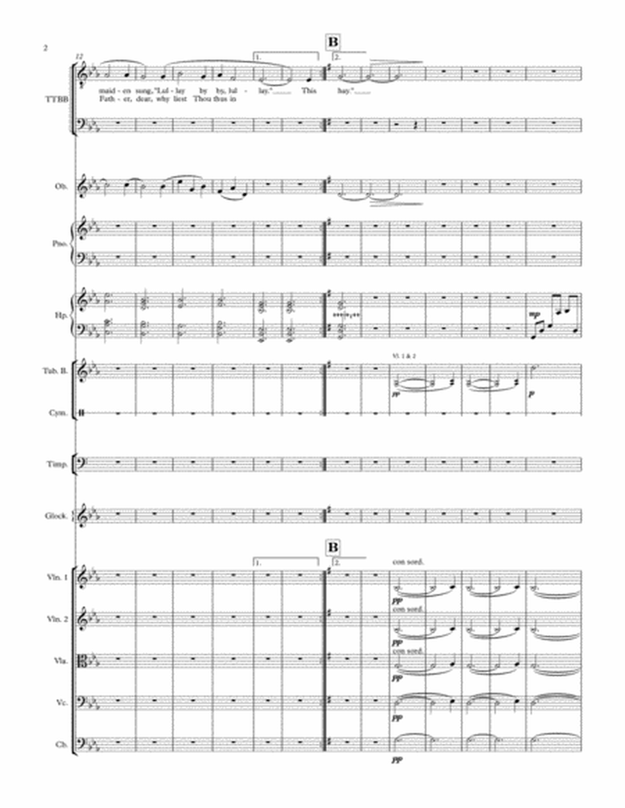 This Endris Night/The First Nowell (Conductor Score) image number null