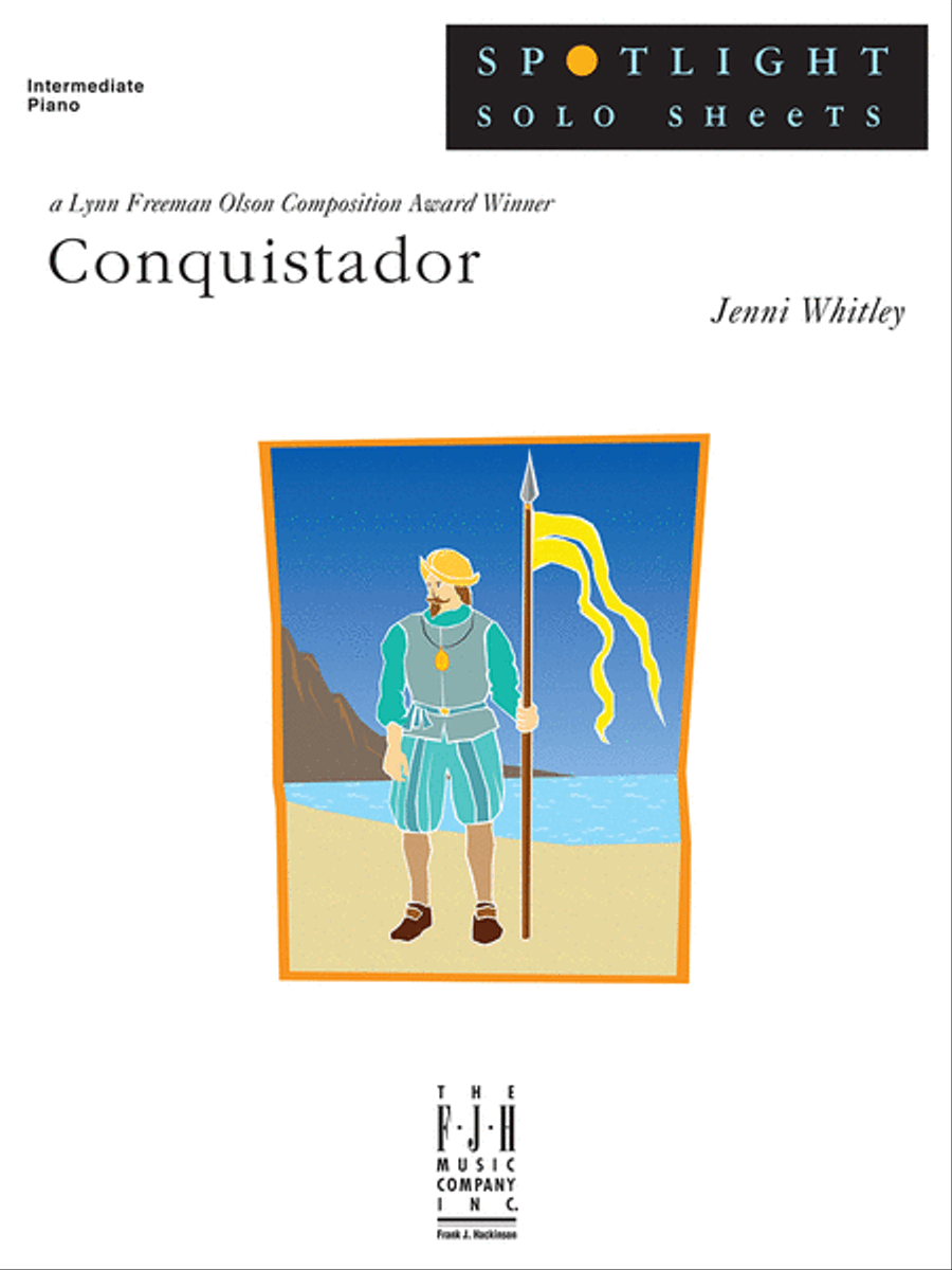 Conquistador Easy Piano scores gallery preview page 1