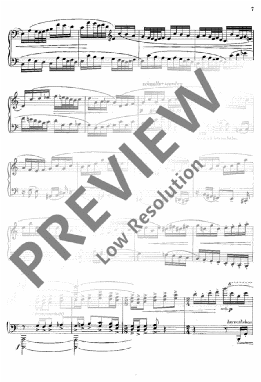 Jazz- Toccata and Fugue Piano Solo scores gallery preview page 8