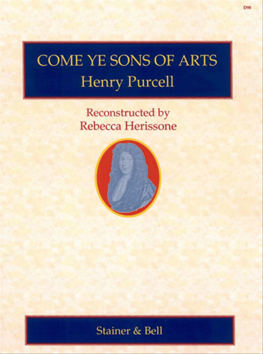Come ye sons of arts. Score