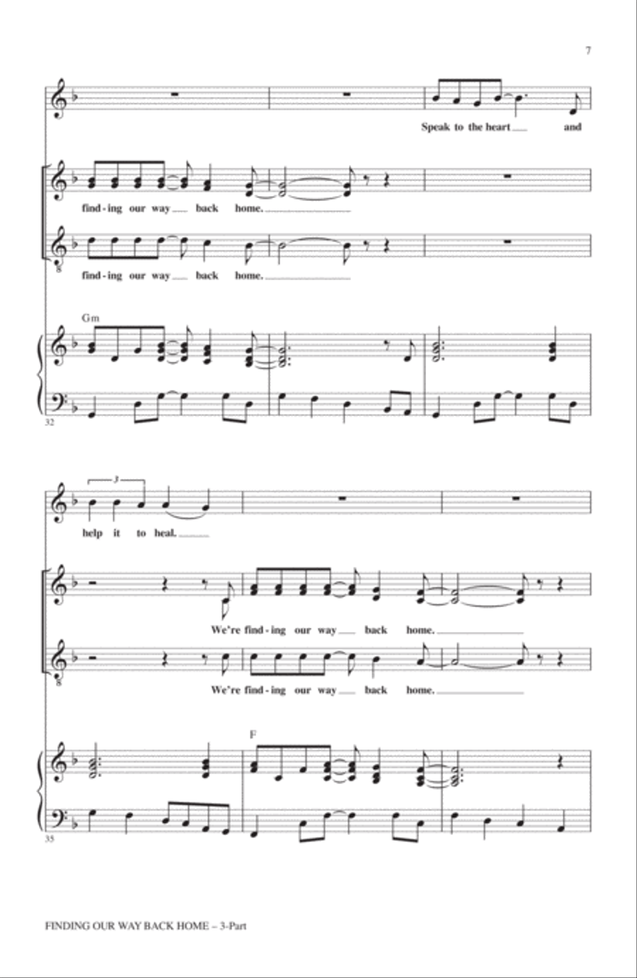 Finding Our Way Back Home 3-Part scores gallery preview page 5